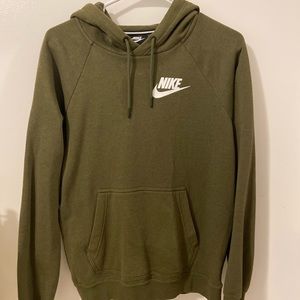Army Green Nike Sweatshirt/Hoodie